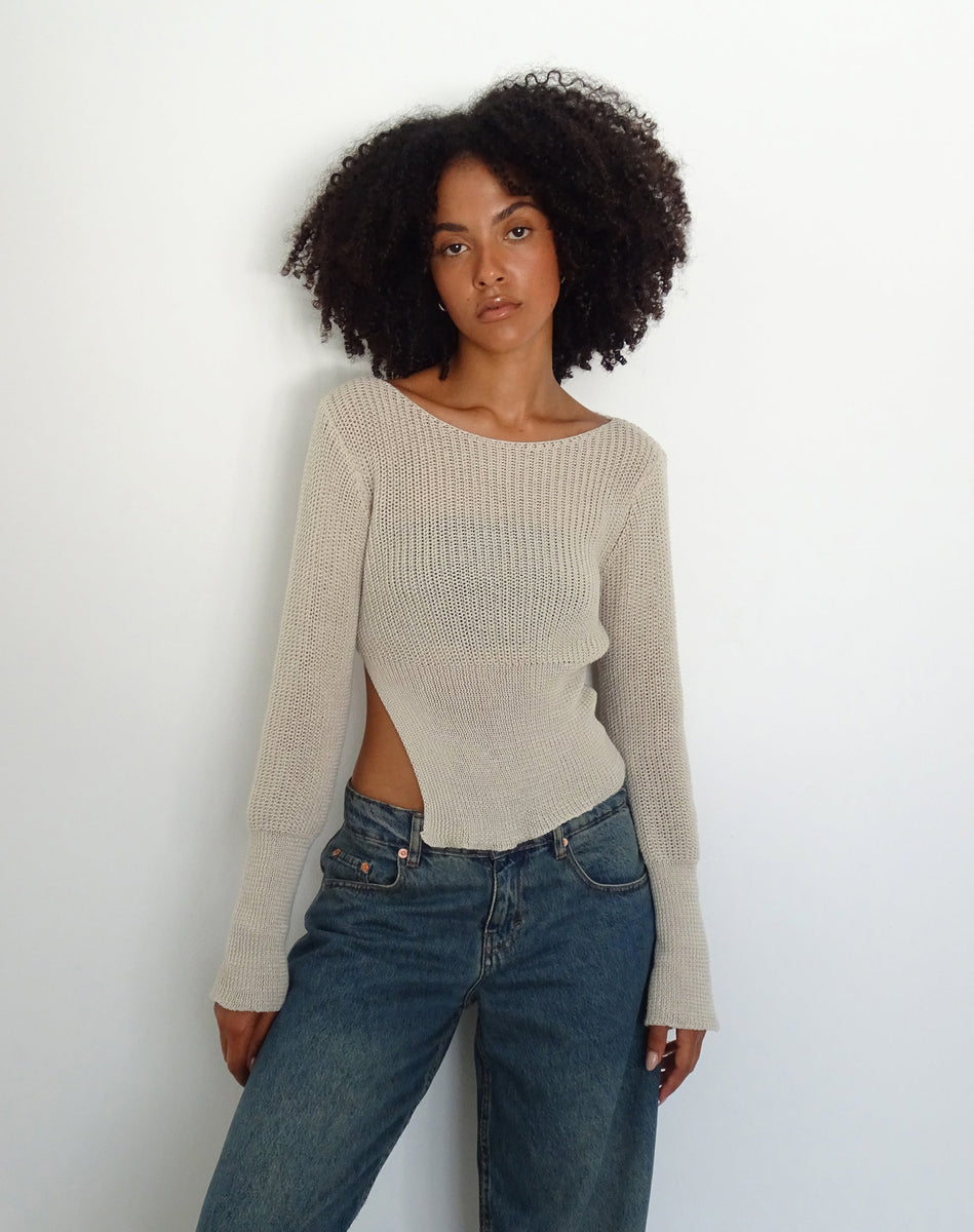 Pull naturel  Mazie - motelrocks-com-eur