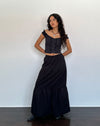 Image of Alderidge Bardot Corset Top in Black