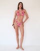 Image of Farida Bikini Bottom in Orchid Pink