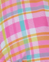 Pink and Yellow Check