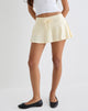 Image of Saeko Micro Skort in Buttermilk