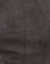 Faux Suede Dark Chestnut