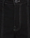 Black and White Top Stitch