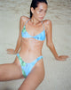 image of Farida Bikini Bottom in Blurred Orchid Blue