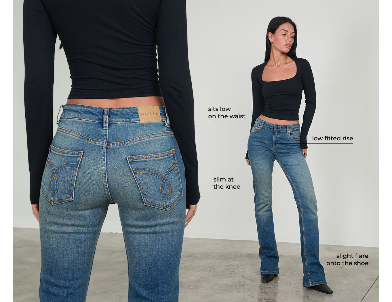 LOW RISE BOOTCUT