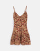Image of Marja Cami Mini Dress in Chiffon Rusty Flower