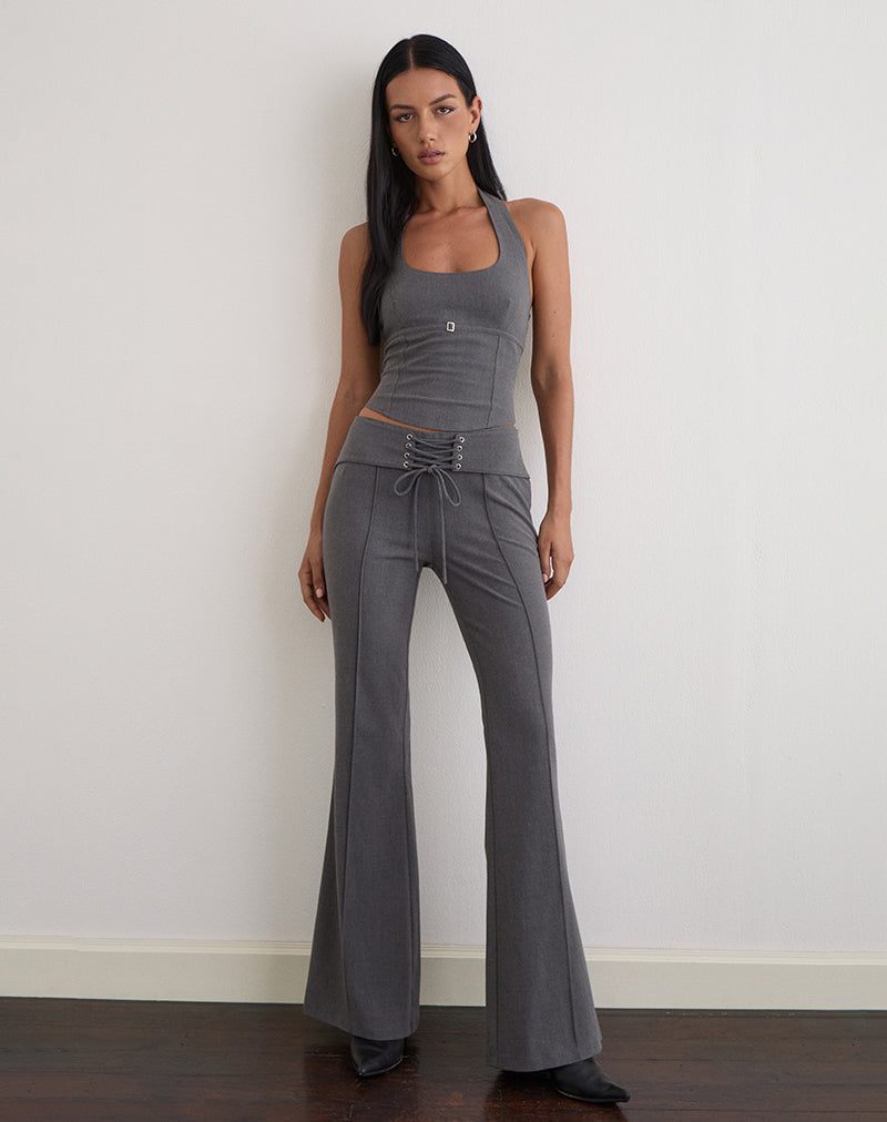 Image of Zallen Trouser in Tailoring Charcoal