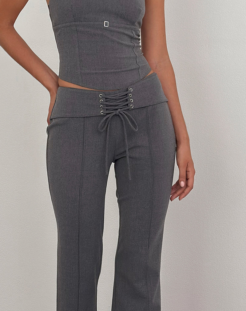 Image of Zallen Trouser in Tailoring Charcoal