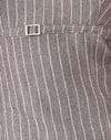 Taupe Pinstripe Tailoring