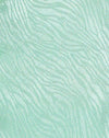 Satin Zebra Mint Green