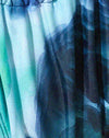 Abstract Floral Blue