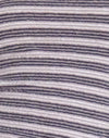 Mauve Dark Grey and Ivory Stripe