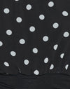 Polka Dot Black and White