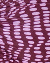 Purple Irregular Polka