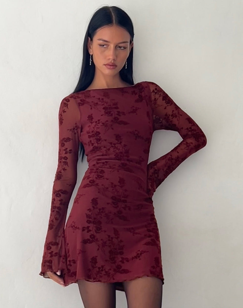Robe LuLaRoe Fleurie Marron & Multicolore - Taille XS - Idéale Pour Un Look Casual Décontracté