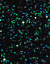 Mini Sequin Green Iridescent