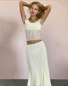 Image of Simran Bardot top in Cream Lace