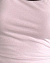 Light Pink with Deep Mahogany Binding