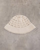 Image of Suno Bucket Hat in Crochet Ivory
