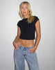 Image of Tinsi Baby Tee in Black