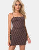 Image of Selah Mini Dress in Chinese Moon