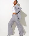 Image of Abby Trouser in Silver Grey