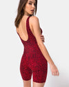 Image of Acro Unitard in Coloured Animal