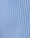 Rib Ashy Blue