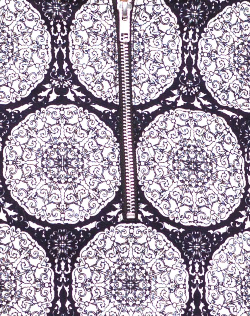 Image of Motel Annie A Line Mini Skirt in Mandala Original