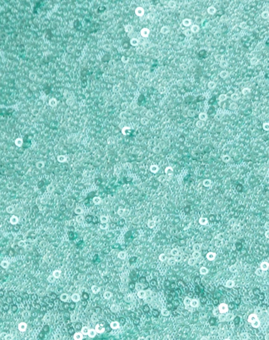 Image of Weaver Skirt in Peppermint Mini Sequin
