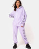 Image of Oversize Hoody in Lilac All Of My Bones