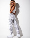 Image of Basta Jogger in Dragon Rope White Placement