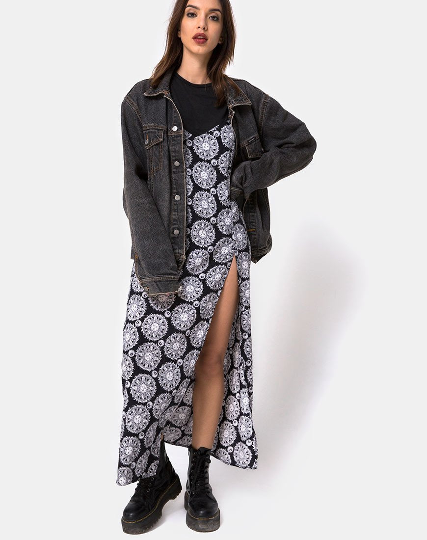 Image of Batis Maxi Dress in Sundial Black