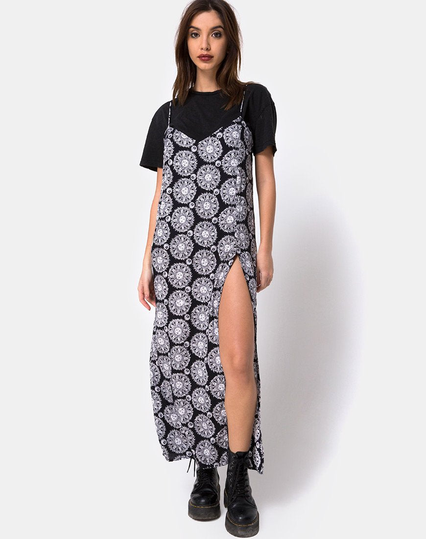 Image of Batis Maxi Dress in Sundial Black