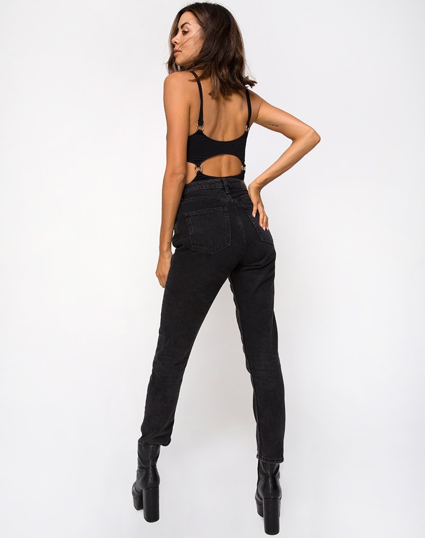 Image of Belina Cutout Bodice in Black