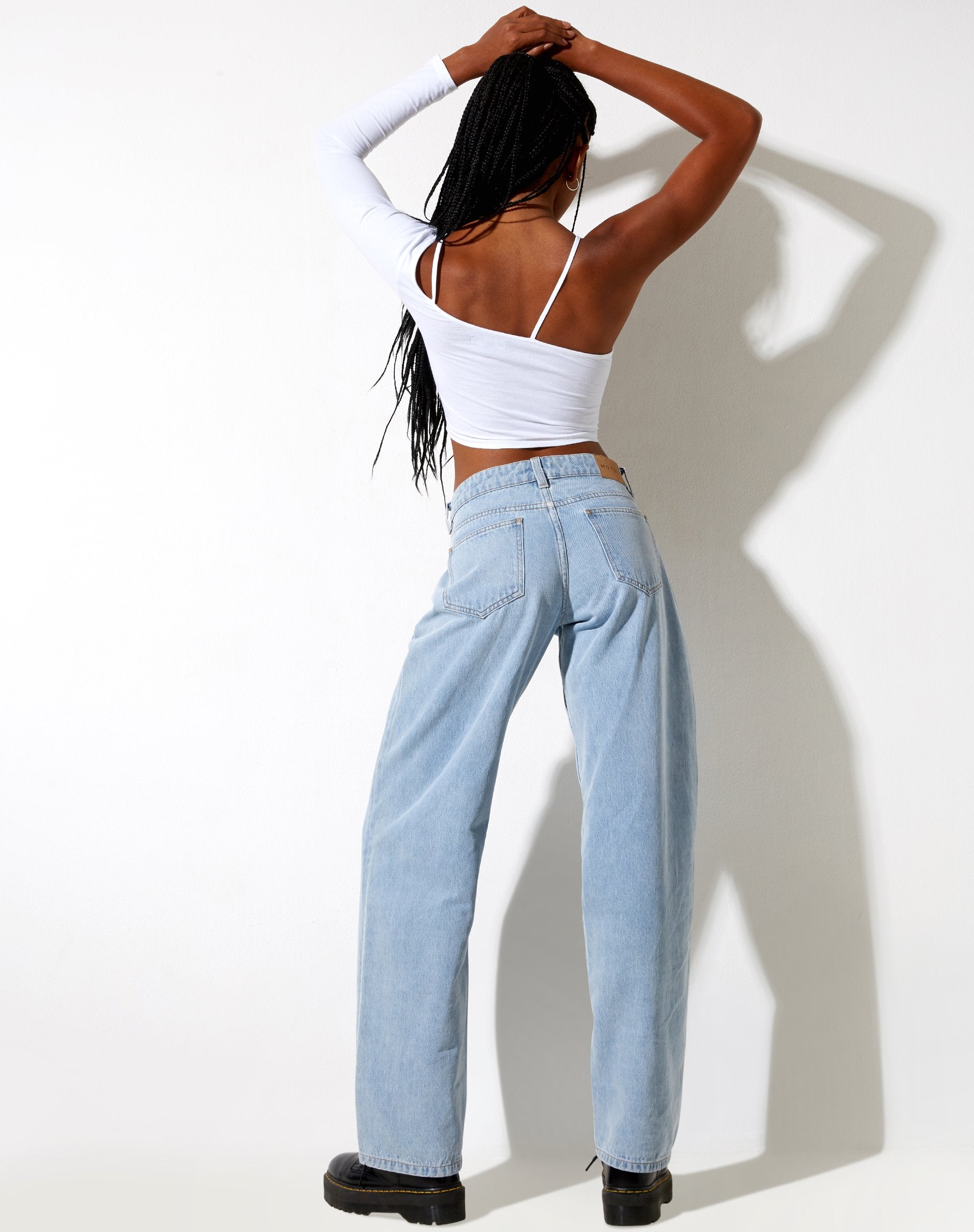 Image of Biase Crop Top in White