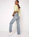 Image of Bija Crop Top in Botanic Mint Foam