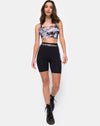 Image of Bliss Crop Top in Cherub Mesh