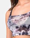 Image of Bliss Crop Top in Cherub Mesh