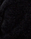 Image of Bomb Hoody in Fur Zip Black
