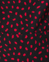 Image of Boyasly Dress in Mini Diana Dot Black Red