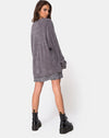 Image of Boyfriend Cardigan in Chenille Grey