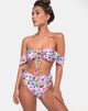 Image of Carmella Bikini Top in Spring Fling