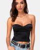 Image of Corala Corset Top in Black