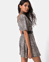 Image of Crosena Dress in Rar Leopard