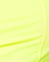 Image of Cycle Short in Neon Yellow