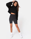 Image of Cycle Short in Pinstripe Black
