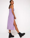 Image of Cypress Midi Dress in Daisy Field Lavender