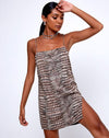 Image of Datista Dress in Croc Neutral Grey