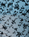 Love Bloom Grey and Blue Flock